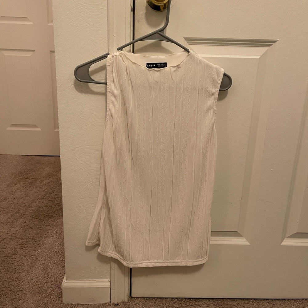 Women’s medium white tank top